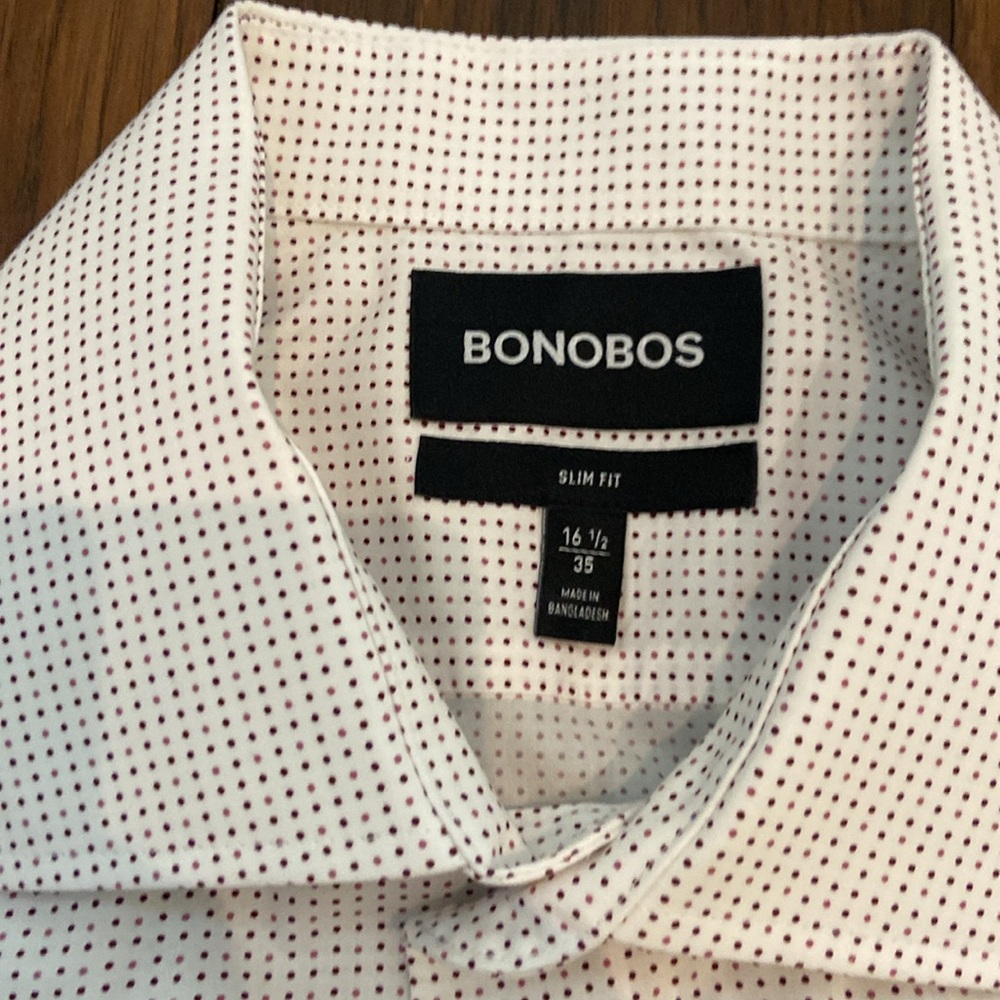 Bonobos Dress Shirt |16 1/2 | 35